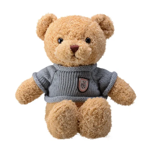 Manufacturer Wholesale Custom New Brown Teddy Bear Doll Soft Cute Plush Bear Stuffed Animal Toys for Kids
